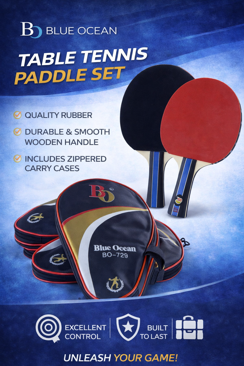 Blue Ocean TT Racket