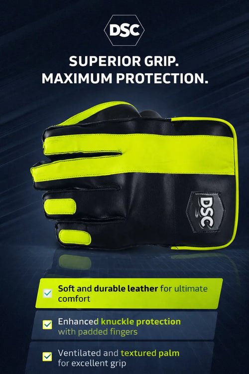 DSC Cricket Wicket Keeping Gloves PRO SPORTS