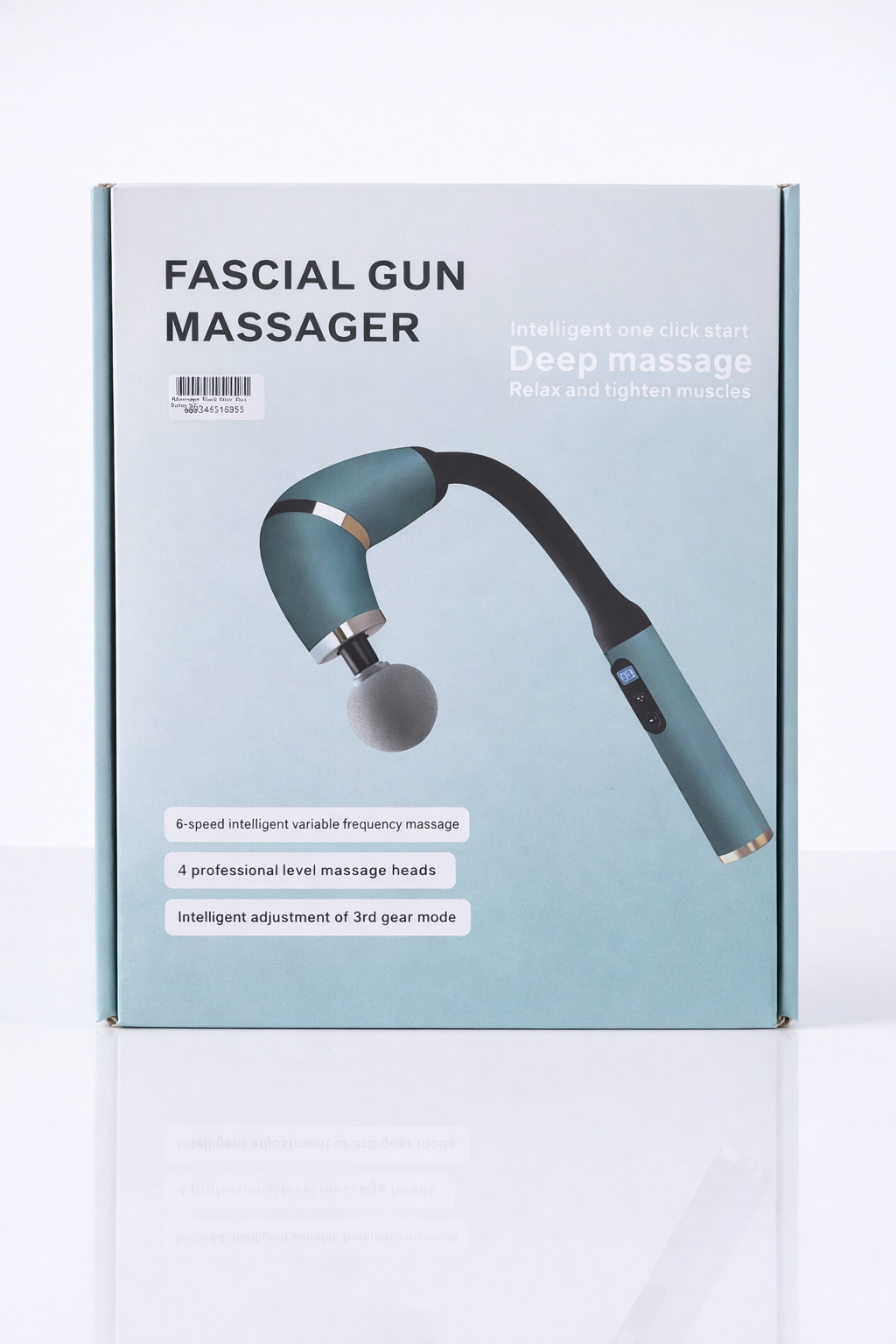 FH-318 Deep Tissue Rolling Massager — 4 Head, 6 Speed
