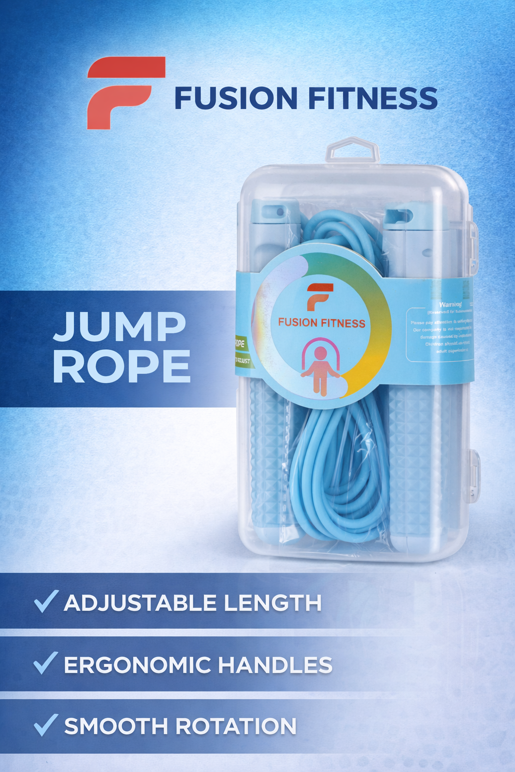 Fusion Speed Jump Rope — Adjustable Skipping Rope