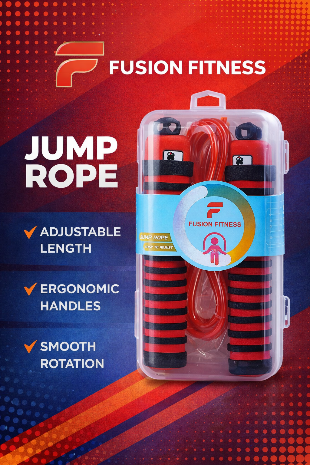 Fusion Speed Jump Rope — Adjustable Skipping Rope
