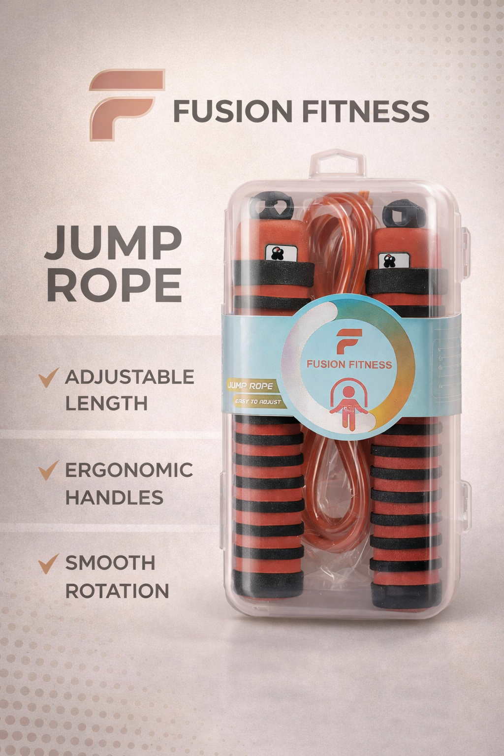 Fusion Speed Jump Rope — Adjustable Skipping Rope