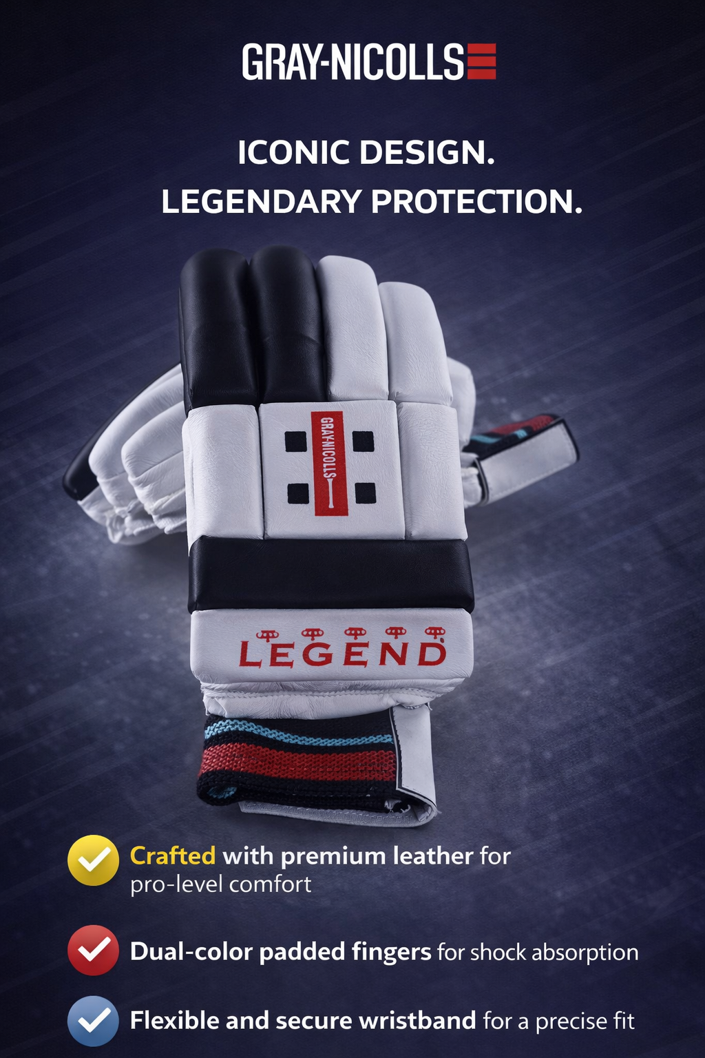 Graynicholos Cricket Glooves