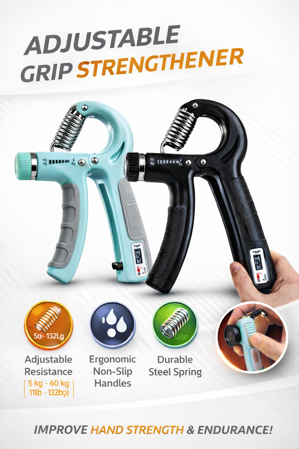 Hand Grip Strengthener