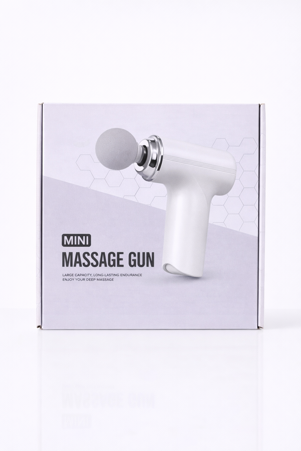 Mini Massage Gun 858 — 4-Head Rechargeable Percussion Massager