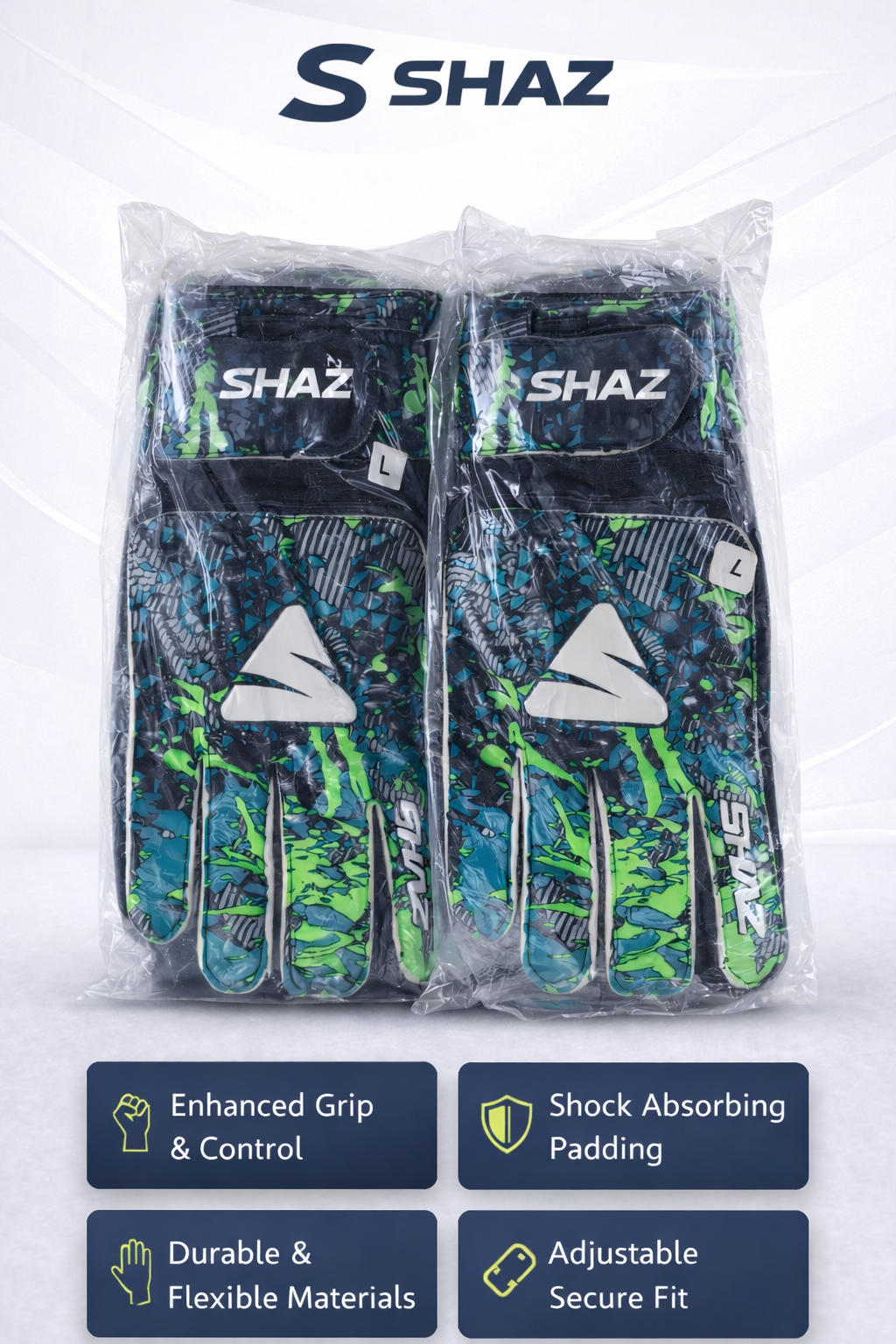 Shaz Football Gloves