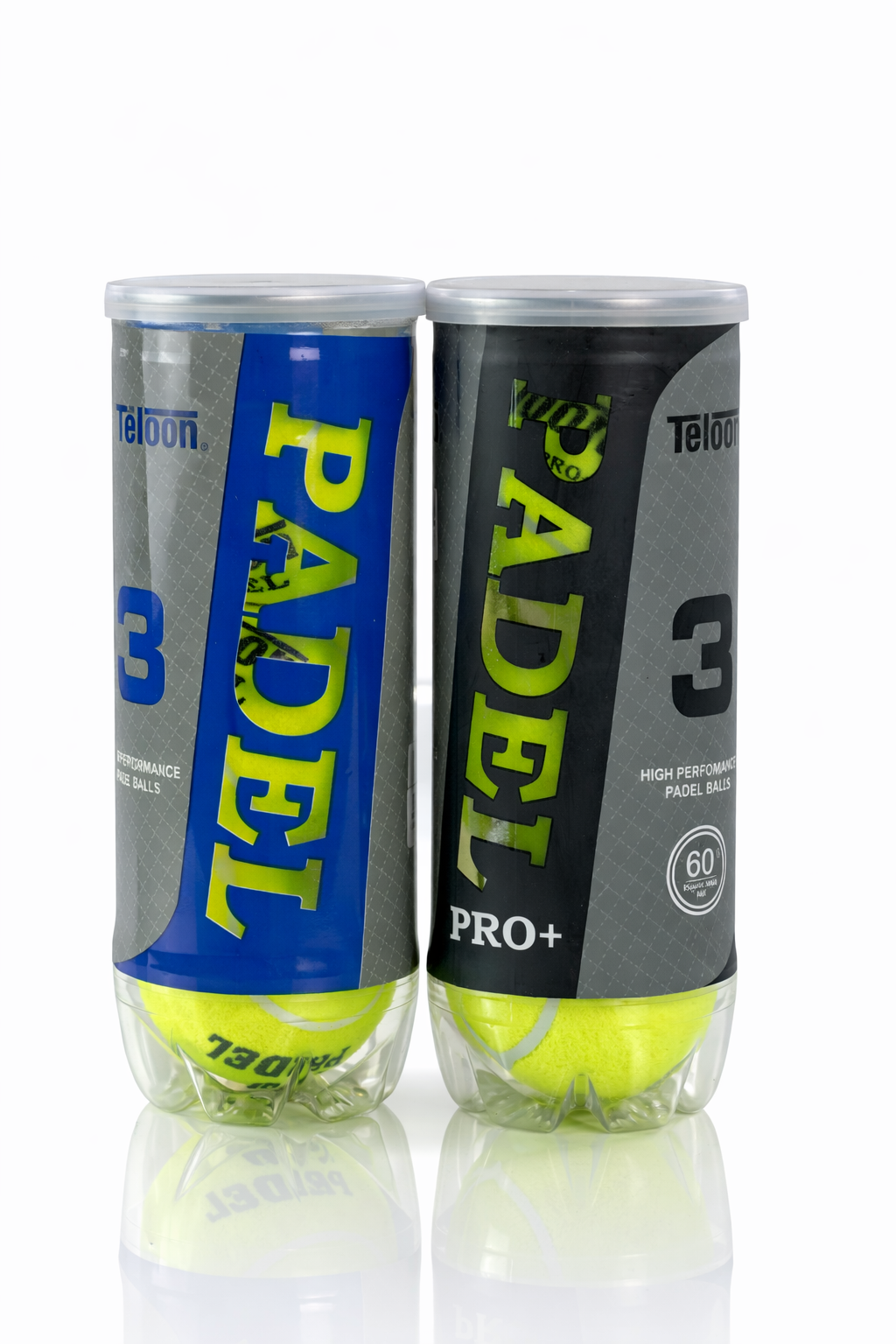 Teloon Pro+ Padel Balls — 3 Ball Box Pack