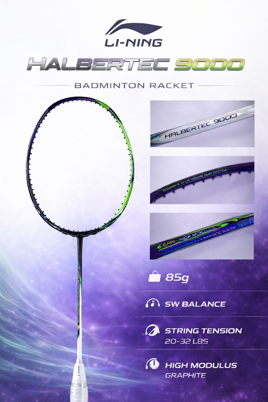 Li-Ning Halbertec 9000