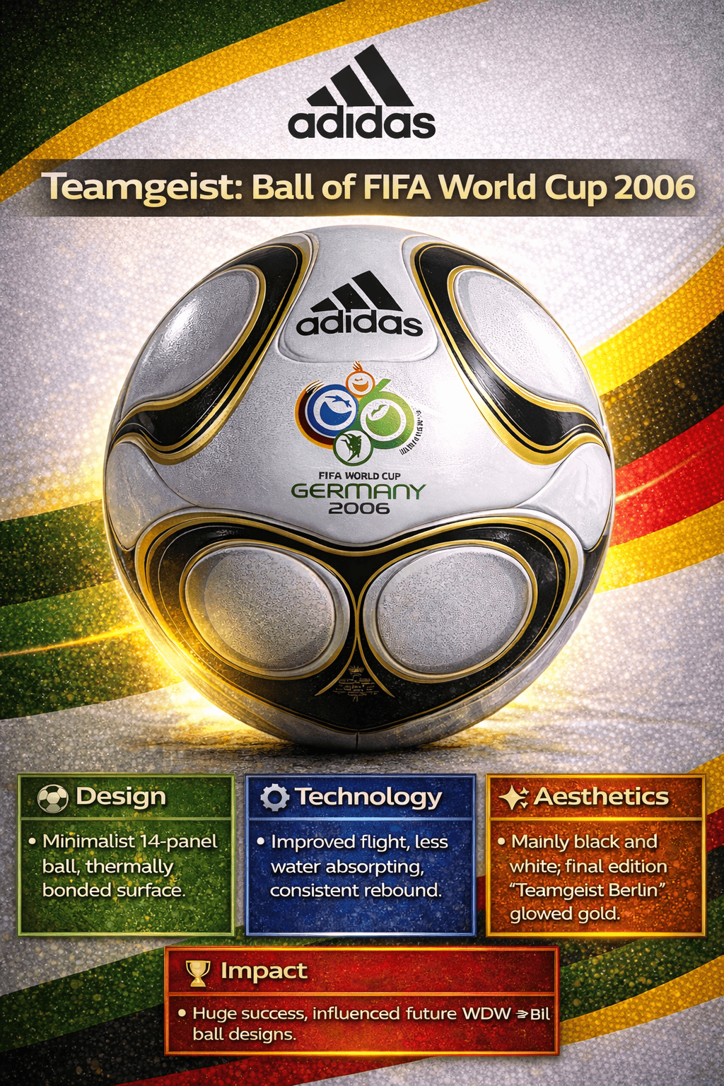 Adidas Germany World Cup Ball 2006