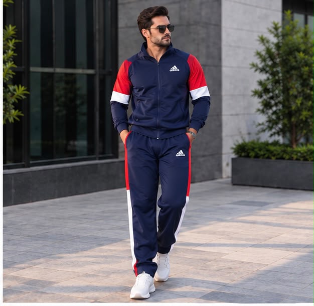 Adidas Premium Tracksuit - Tricolour