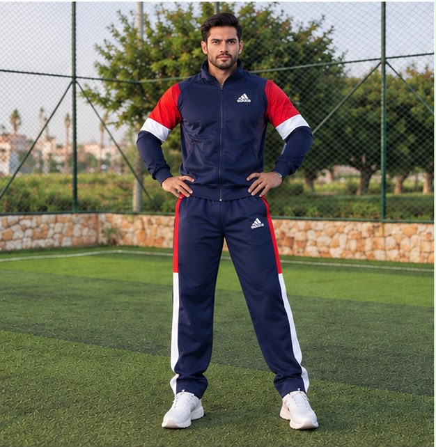 Adidas Premium Tracksuit - Tricolour