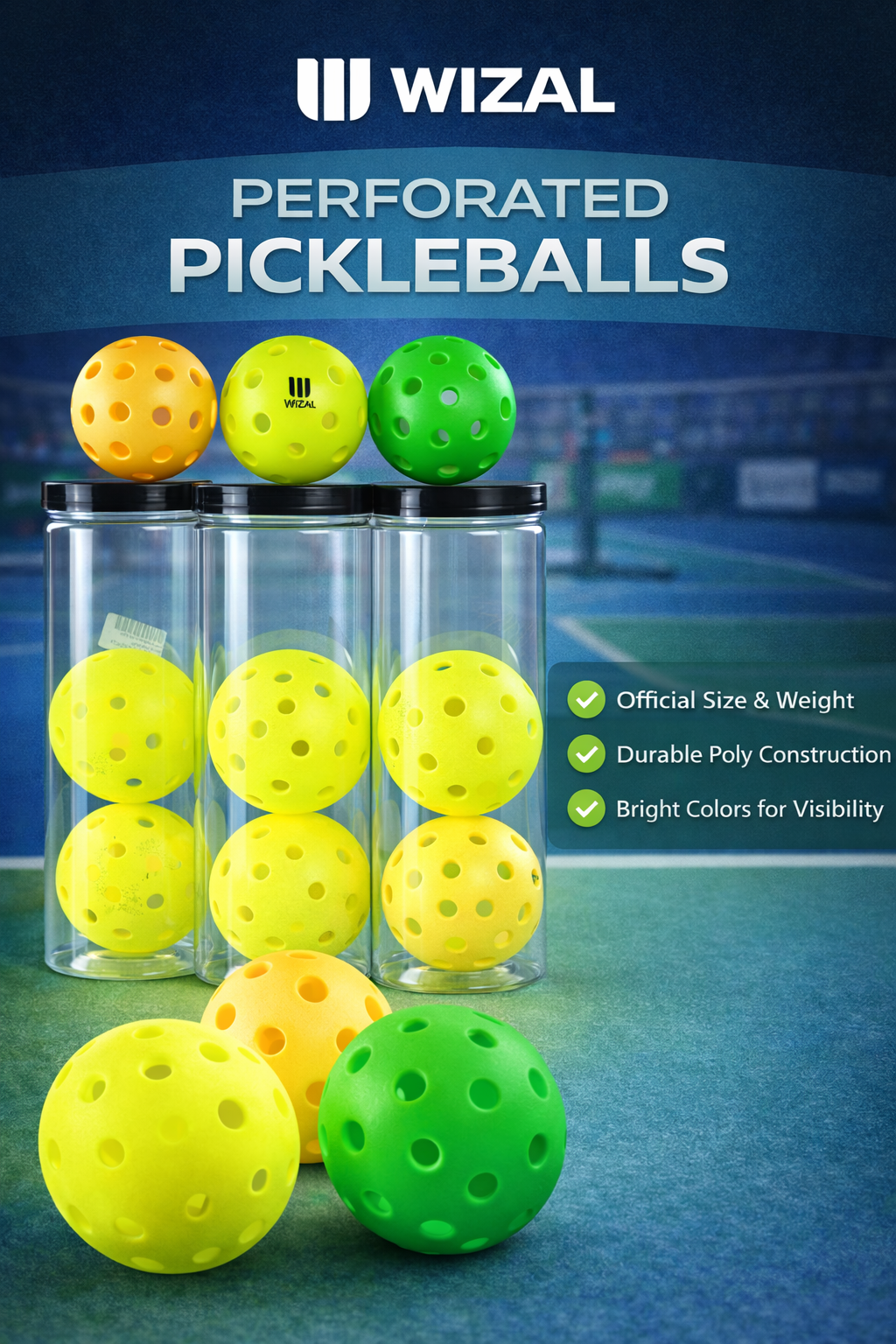 Wizal Pickle Balls