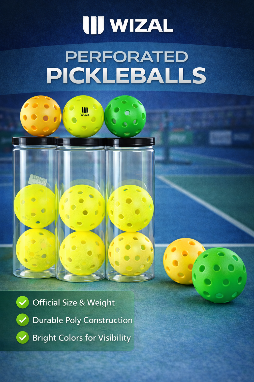 Wizal Pickle Balls