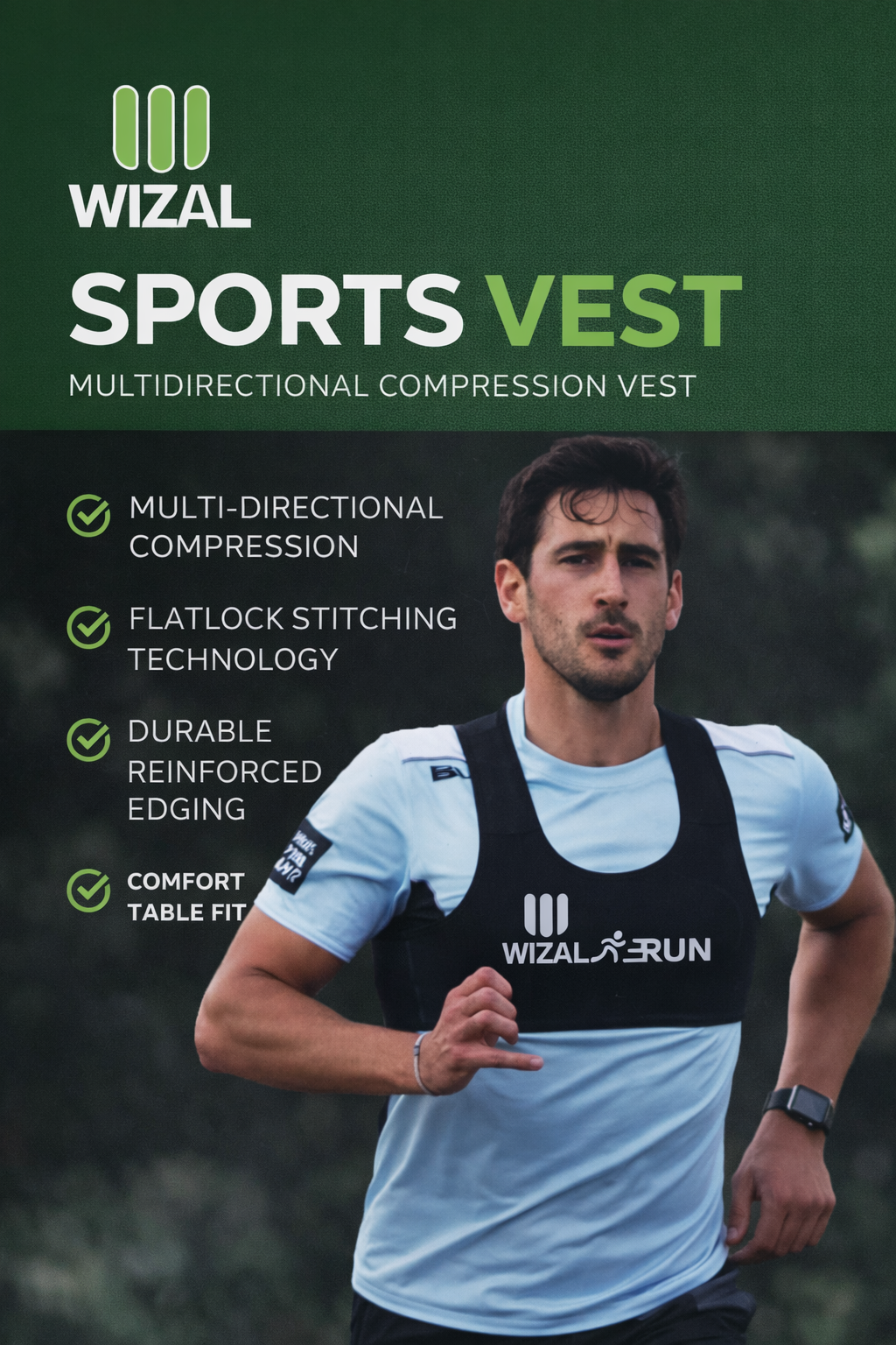 Wizal Sports Vest