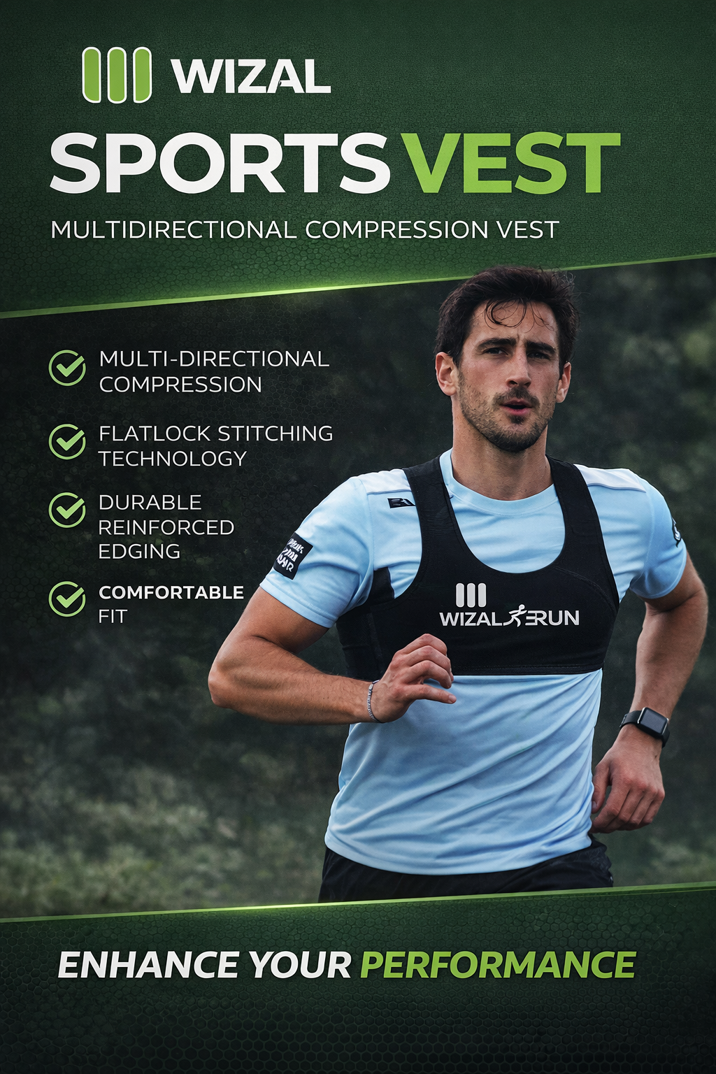 Wizal Sports Vest